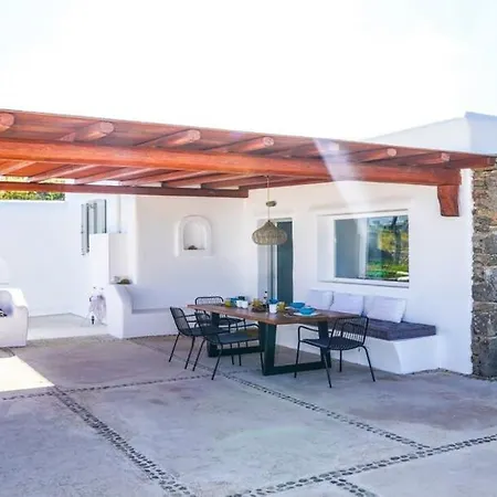 Luxury White W Private Pool In Mikonos Kalafati