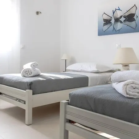 Villa Luxury White W Private Pool In Mikonos Kalafatis